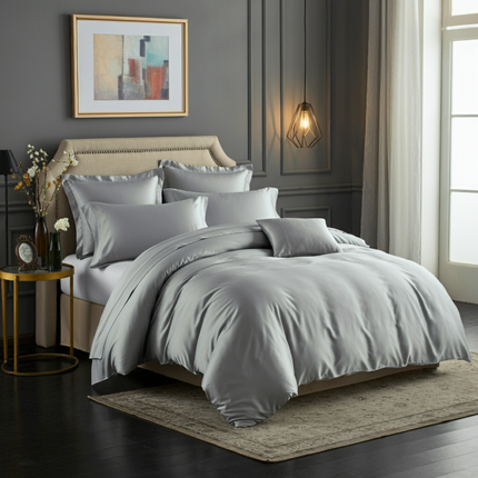 Charm Baumwolle Satin Spannbettlaken