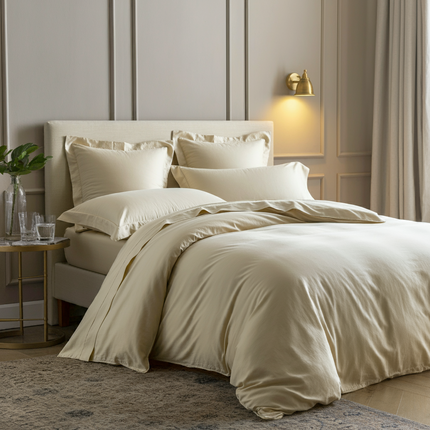 Grand Hotel Perkal Kissenbezug aus 100% ägyptischer Baumwolle – Oxford-Rand