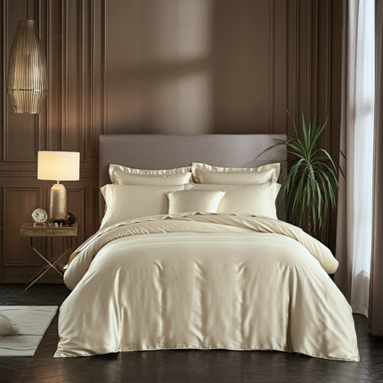 Charm Baumwolle Satin Spannbettlaken