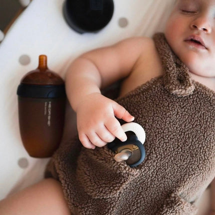 Ultra Wide Neck Baby Bottle 240ml (Schwarz)