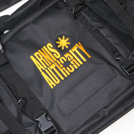 Arnis Authority® Duffle Tasche – Heavy-Duty Nylon, MOLLE, 6 Taschen (94×33×10 cm), wasserabweisend