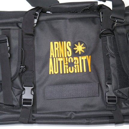 Arnis Authority® Duffle Tasche – Heavy-Duty Nylon, MOLLE, 6 Taschen (94×33×10 cm), wasserabweisend