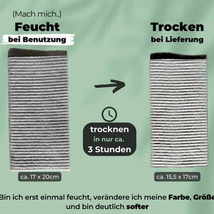 Geschenkset schwedische Spüllappen Wein Rot (2x)
