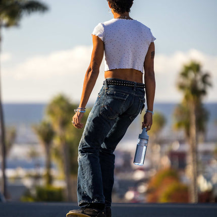 LifeStraw Go Serie 650 ml Filter-Trinkflasche (2-Stufen) – BPA-frei, recycelter Kunststoff, Reise & Outdoor