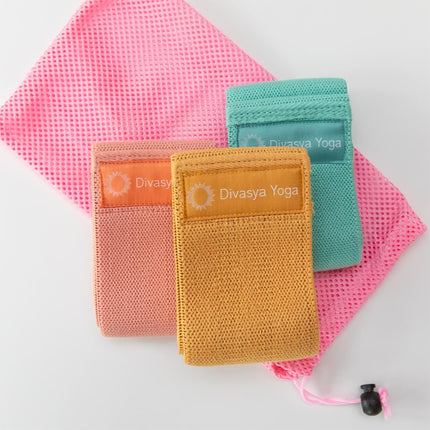 Resistance Band Set | Widerstandsbänder Set mit 3 Intensitäten