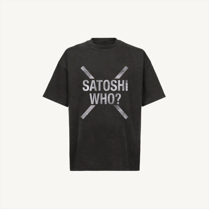 Satoshi Who? Oversized T-Shirt