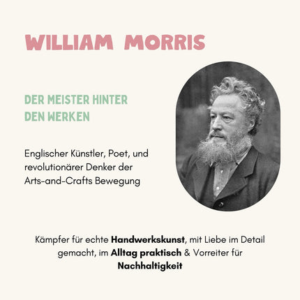 3x Art Spültücher waschbar - Original William Morris Golden Lily