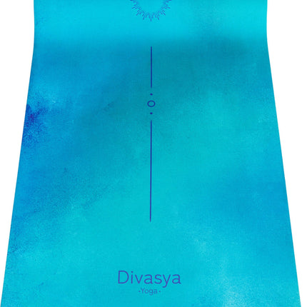 Nachhaltige Yogamatte aus Naturkautschuk & recycelter Mikrofaser Chakra