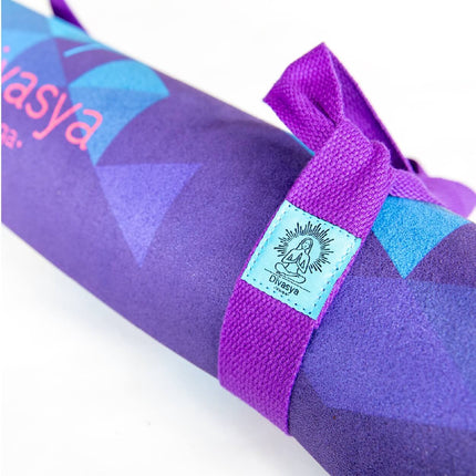 Nachhaltige Yogamatte aus Naturkautschuk & recycelter Mikrofaser Chakra