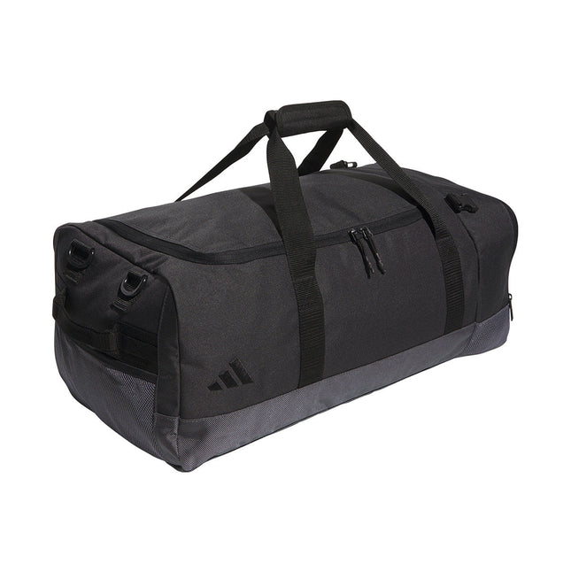 adidas Golf Sporttasche Hybrid Duffle Grey Five 61 cm – Reisetasche mit gummiertem Boden
