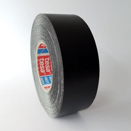 Tesaband 4651 Premium, 50m x 50mm, schwarz - Reparaturband
