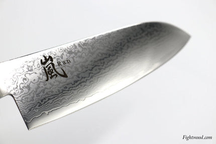 Yaxell Kochmesser-Set Santoku RAN + Messerschärfer