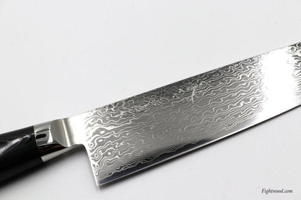 Yaxell Kochmesser-Set Chefmesser GOU 101 + Messerschärfer (Damaszenerklinge)