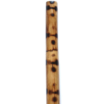 Rattan Stock mit Brandmuster