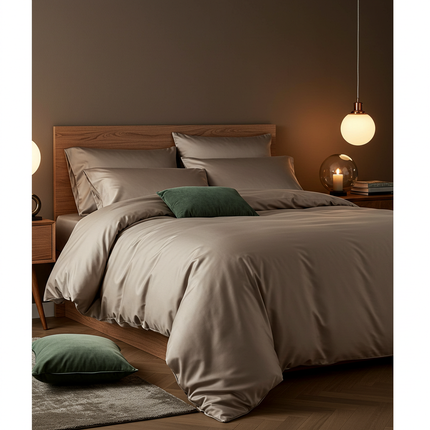 Luxe Baumwolle Satin Deckenbezug