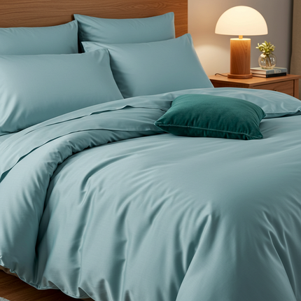 Luxe Baumwollsatin Bettwäsche aus ägyptischer Baumwolle (400 TC) – seidig & atmungsaktiv