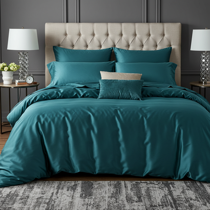 Charm Baumwolle Satin Spannbettlaken