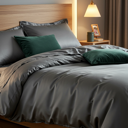 Luxe Baumwolle Satin Deckenbezug