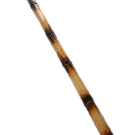 Labsika Rattanstock 71 cm, Ø 21–25 mm – leichter, robuster Escrima/Kali/Arnis Trainingsstock, lackiert mit Schale