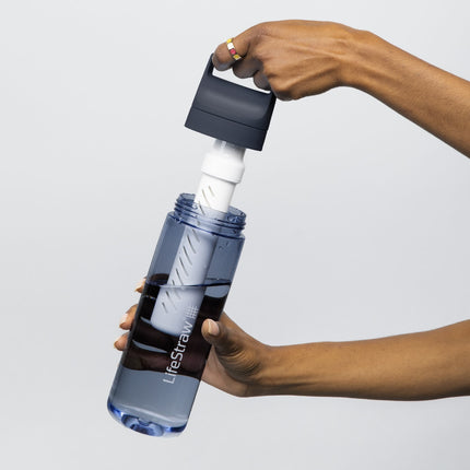 LifeStraw Go 650ml Trinkflasche mit Membran-Mikrofilter Detail