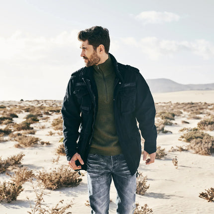 M65 Giant Heavy Jacket – schwere Feldjacke mit herausnehmbarer Innenjacke & Kapuze