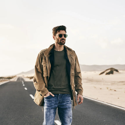 M65 Giant Heavy Jacket – schwere Feldjacke mit herausnehmbarer Innenjacke & Kapuze