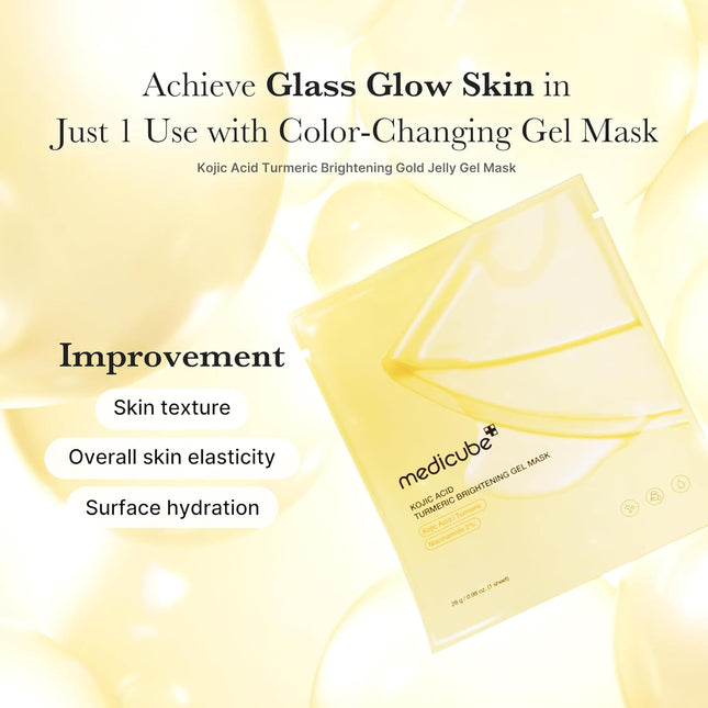 Medicube Kojic Acid Turmeric Brightening Gel Mask 1St.