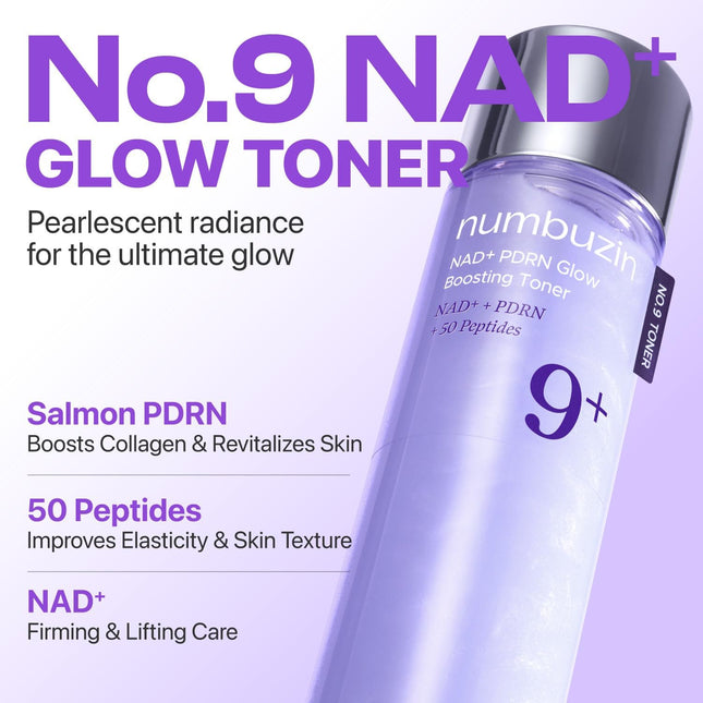 Numbuzin No.9 PDRN Glow Boosting Toner 150ml