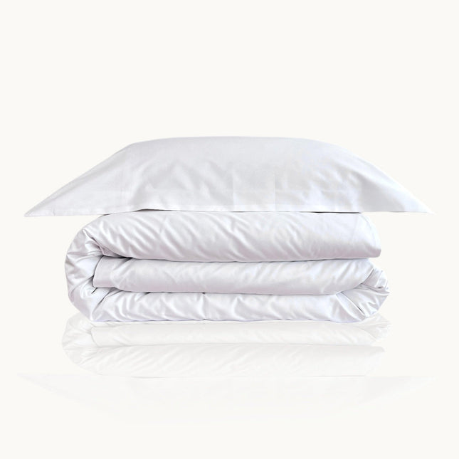 Luxe Baumwollsatin Bettwäsche aus ägyptischer Baumwolle (400 TC) – seidig & atmungsaktiv